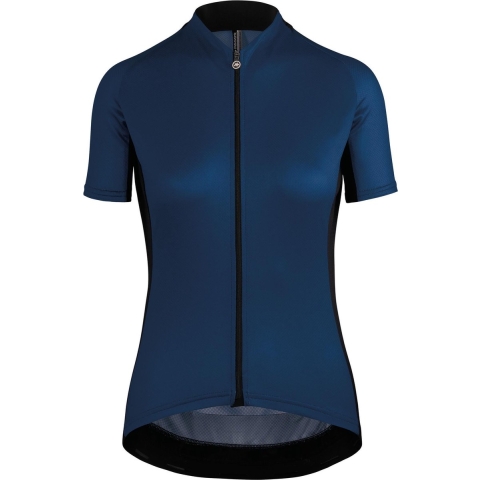 Assos SS. Jersey Uma GT fietsshirt korte mouwen rood dames, XL / blauw met zwart
