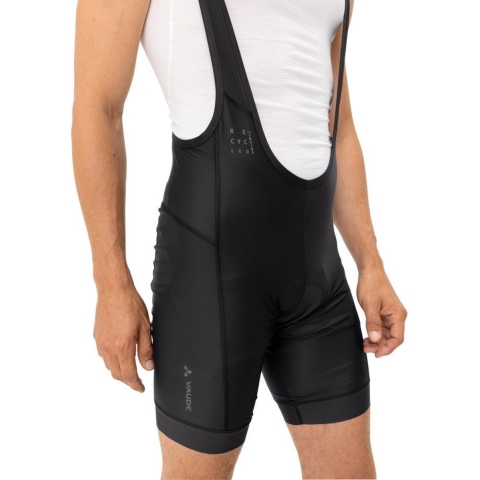 Vaude Kuro Bib Tights II gravel fietsbroek kort zwart heren, M