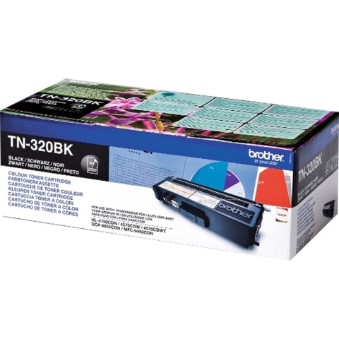 Brother TN-320BK cartridge voor printer DCP-9055CDN, MFC-9460CDN, MFC9465CDN