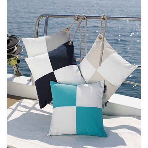 Marine Business Cushions Sail wind- en waterdichte kussens 2 stuks blauw