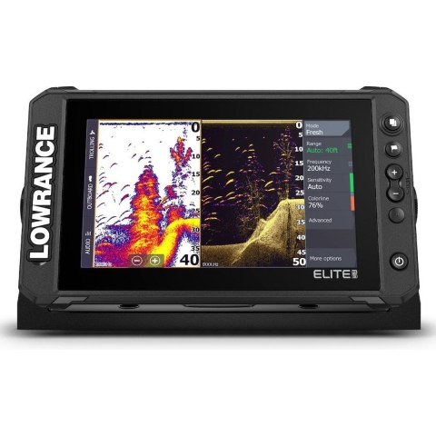 Lowrance Elite FS 9 met Active Imaging 3-in-1 transducer