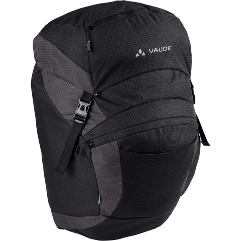 Vaude OnTour Front voortassen voor fiets zwart