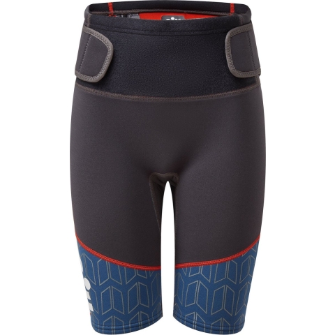 Gill Zenlite Shorts 2 mm wetsuit broek grafiet junior, JXL (14+ jaar)
