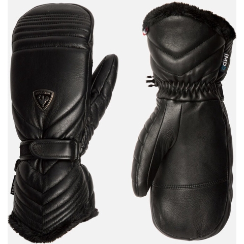 Rossignol Select Leather Impr Mitten skiwanten zwart dames, 7