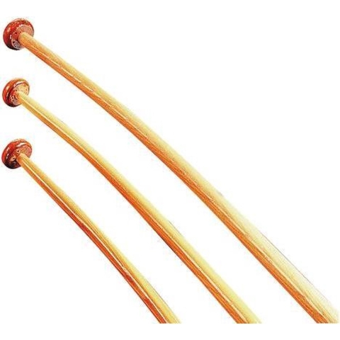 MW Vlaggenstok hout gebogen met knop 200 cm essen