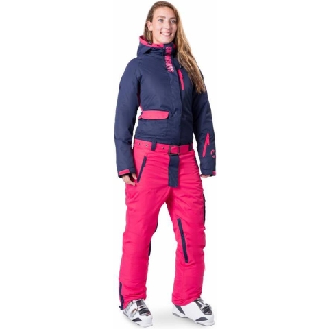 Snowsuits Snow Angel onesie skipak navy/roze dames, XL