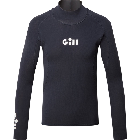 Gill Zentherm 2.0 Top 3 mm wetsuit top blauw kinder, XL