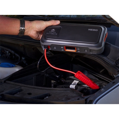 Nebo Ultimate Jump Starter met compressor