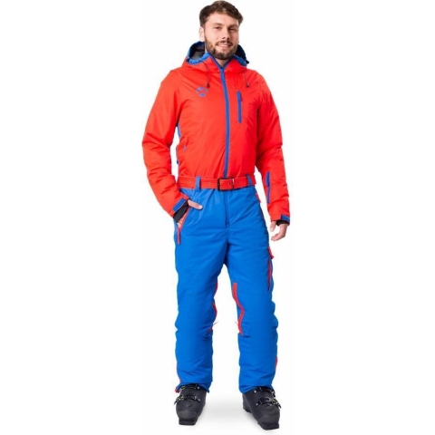Snowsuits First Track onesie skipak rood/blauw heren, XXL