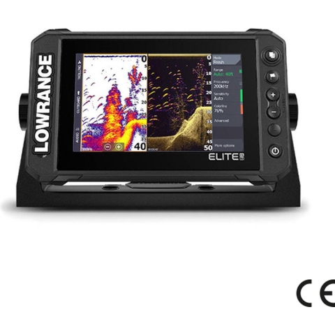 Lowrance Elite FS 7 met Active Imaging 3-in-1 transducer