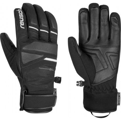 Reusch Storm R-TEX XT skihandschoenen zwart/wit, 8.5