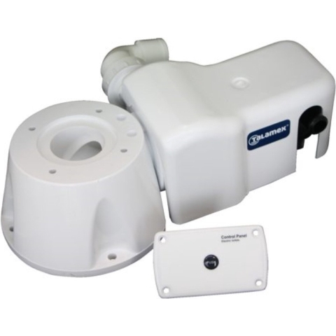 Talamex Ombouwset elektrisch toilet 12 Volt