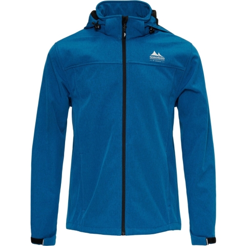 Nordberg Kjeld softshell ski jas heren blauw, M
