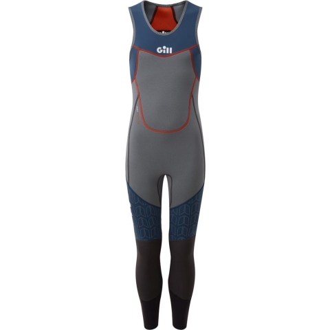Gill Zenlite Skiff Suit 2 mm jong john wetsuit blauw/grijs junior, JS (9-10 jaar)