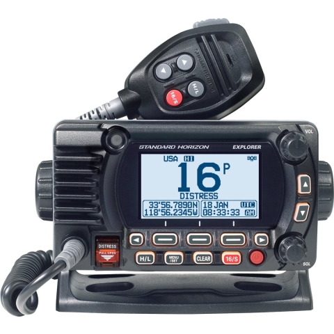 Standard Horizon GX1850GPS/E marifoon met ATIS/DCS en NMEA2000