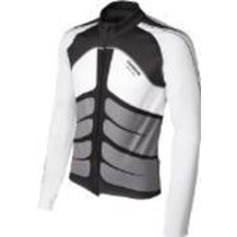 Shimano Performance Jersey LS fietsjack zwart met wit heren