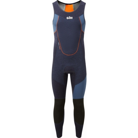 Gill Race FireCell Skiff Suit 3.5 mm long john wetsuit blauw kinder, blauw / JL (13-14 jaar)