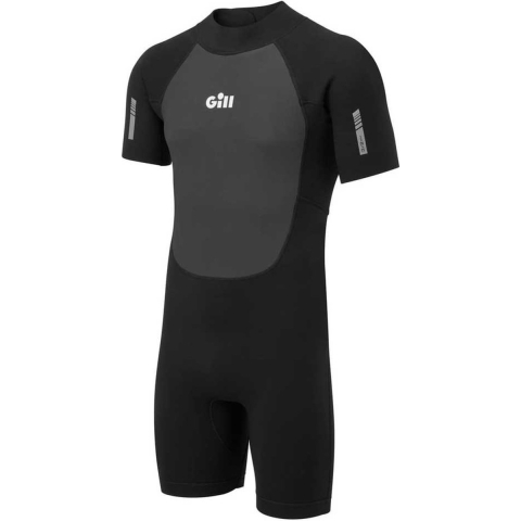Gill Pursuit Shorty wetsuit zwart heren, M