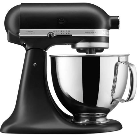 KitchenAid Artisan Mixer 5KSM125EBM Mat Zwart