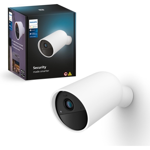 Philips Hue Secure beveiligingscamera met batterij Wit