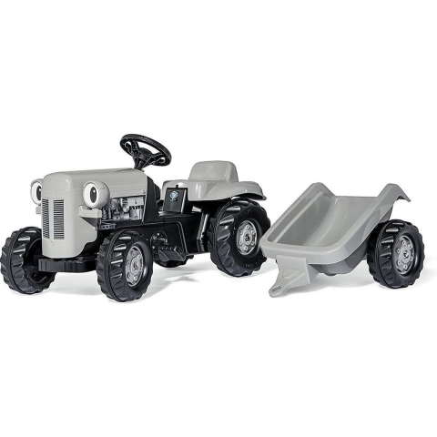 Rolly Toys traptractor RollyKid Litlle Grey Fergie junior grijs