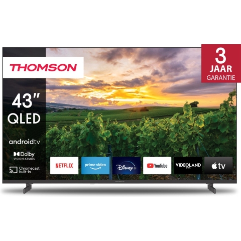 Thomson - 43QA2S13 - QLED - Smart Android TV - 4K UHD
