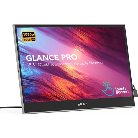 Mobile Pixels - Glance Pro - 15,6 inch Portable OLED touchscreen monitor met accu