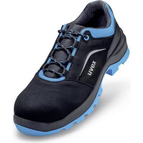 uvex 2 xenova® 9557842 Veiligheidsschoenen ESD S2 Schoenmaat (EU): 42 Zwart, Blauw 1 paar