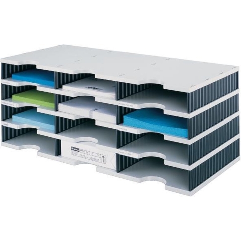 styro styrodoc trio 1554416 Basiseenheid postsorteerinstallatie DIN C4 Aantal lades: 12