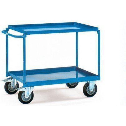Fetra Hauptartikel 4822 Tafelwagen Staal Poedercoating Laadvermogen (max.): 400 kg Stralend blauw (RAL 5007)