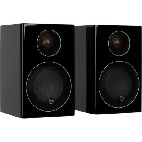 Monitor Audio: Radius 90 Boekenplank Speakers - 2 Stuks - Zwart
