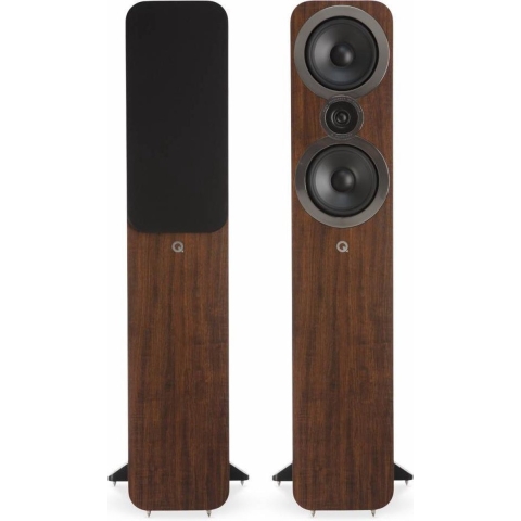 Q Acoustics: 3050i Vloerstaande speakers 2 stuks - English Walnut