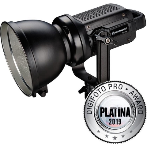 BRESSER LED continu licht COB BR-D1200BL Bi-Color en remote control