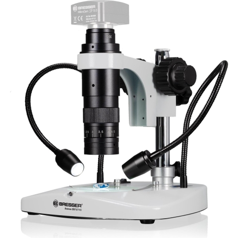 BRESSER DST-0745 zoomoptiek voor digitale microscoop- en ultra-macro-opnamen