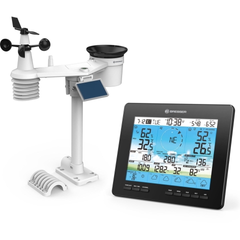BRESSER 6-daags 4CAST PRO WLAN solar-weerstation 7-in-1
