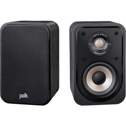 Polk: Signature S10e Boekenplank Speakers - Zwart