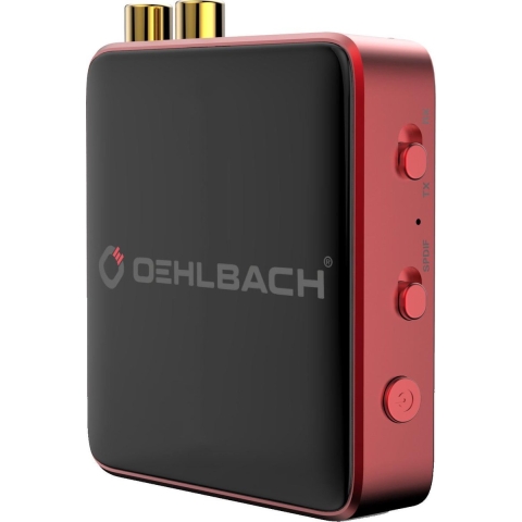 Oehlbach: BTR Evolution 5.0 Bluetooth® Zender/Ontvanger - Rood