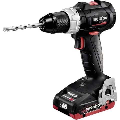 Metabo BS 18 LT BL SE 602367800 Accu-schroefboormachine 18 V 4.0 Li-ion Incl. 2 accus, Incl. koffer