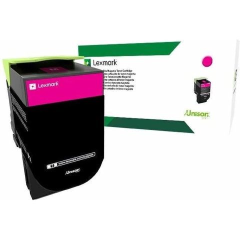 Lexmark Tonercassette (recycling) CS417 CS517 CX417 CX517 Origineel Magenta 3500 bladzijden 71B2HM0