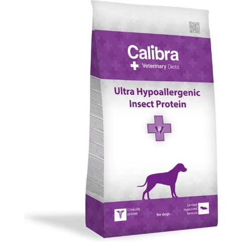 Calibra Dog Veterinary Diets - Ultra Hypoallergenic Insect - 12 kg