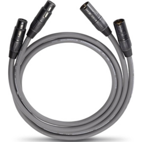Oehlbach NF 14 Master X XLR Verbindingskabel [1x XLR-stekker - 1x XLR-bus] 0.50 m Antraciet