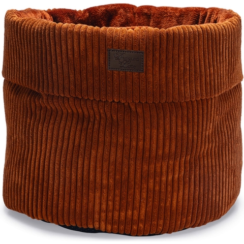 Designed by Lotte Ribbed Kattenmand - Terracota
