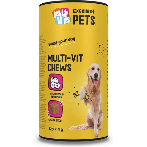 Excellent Pets Multi-Vit Chews - 120 stuks