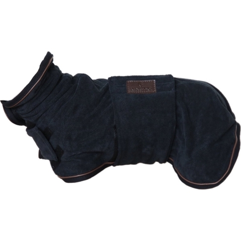 Kentucky - Dog coat towel - Black - XL - 66 x 76 cm