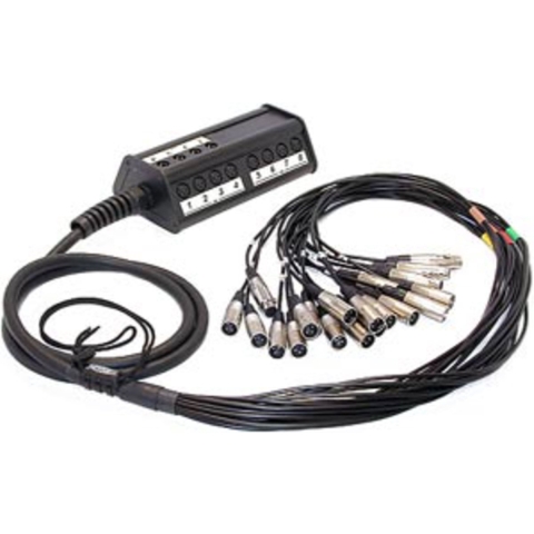 Cordial CYB 8-4 C 15 Multicore kabel 15.00 m Aantal ingangen:8 x Aantal uitgangen:4 x