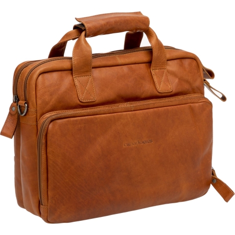 Enkele Fietstas & Schoudertas Cali 17L Cognac