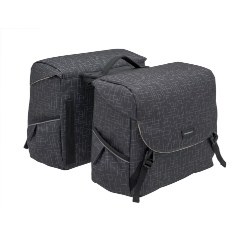 Dubbele fietstas Mondi Joy Double RT 38L Ivy Black