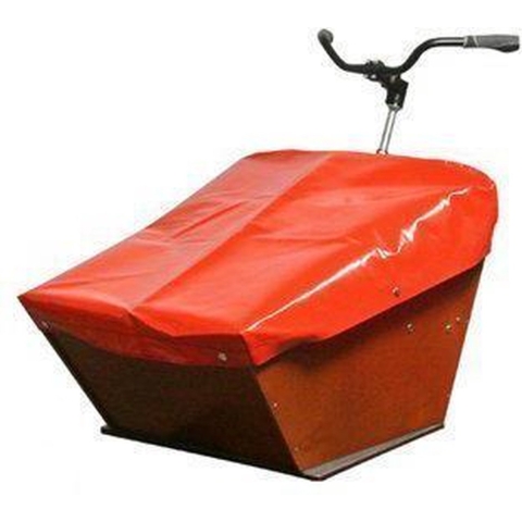 Dekzeil Bakfiets Kort Rood