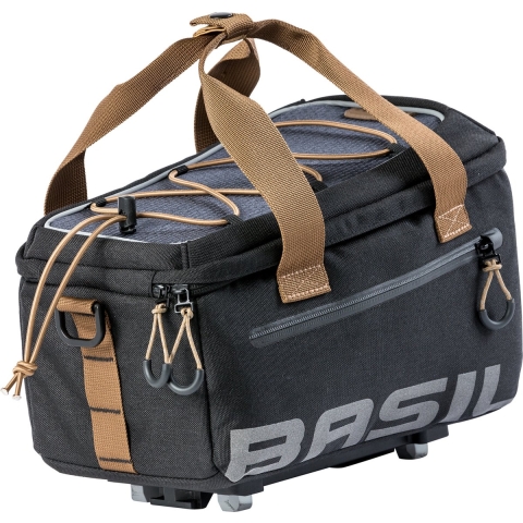 Miles Trunkbag 7L MIK Bagagedragertas Black brown