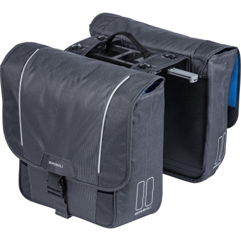 Dubbele Fietstas Sport Design MIK - 32L Grijs